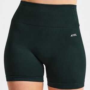 AYBL Balance V2 Seamless Shorts Forest Green